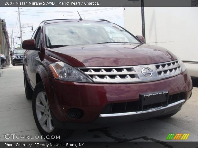 2007 Nissan Murano S AWD in Merlot Pearl