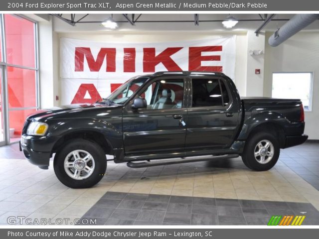 2004 Ford Explorer Sport Trac XLT in Aspen Green Metallic