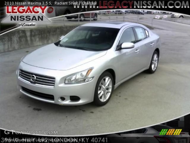 2010 Nissan Maxima 3.5 S in Radiant Silver