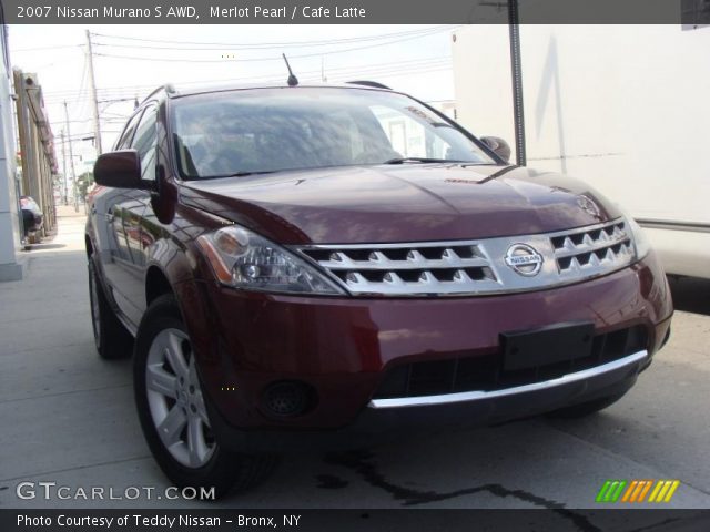 2007 Nissan Murano S AWD in Merlot Pearl
