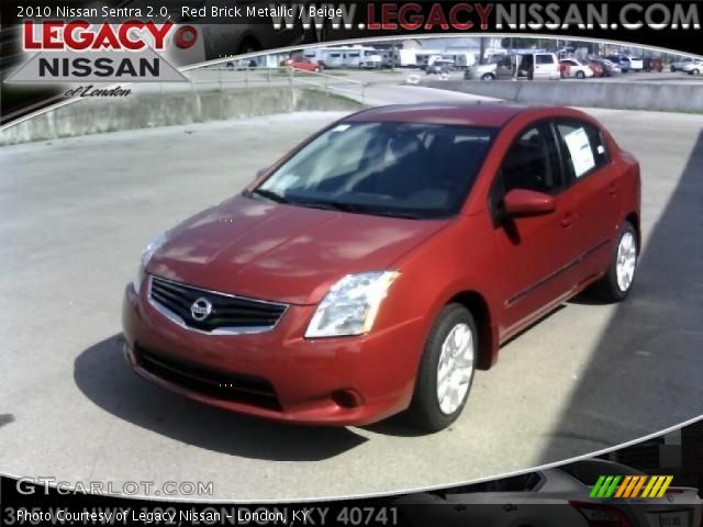2010 Nissan Sentra 2.0 in Red Brick Metallic
