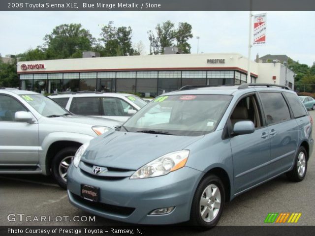 2008 Toyota Sienna XLE in Blue Mirage Metallic