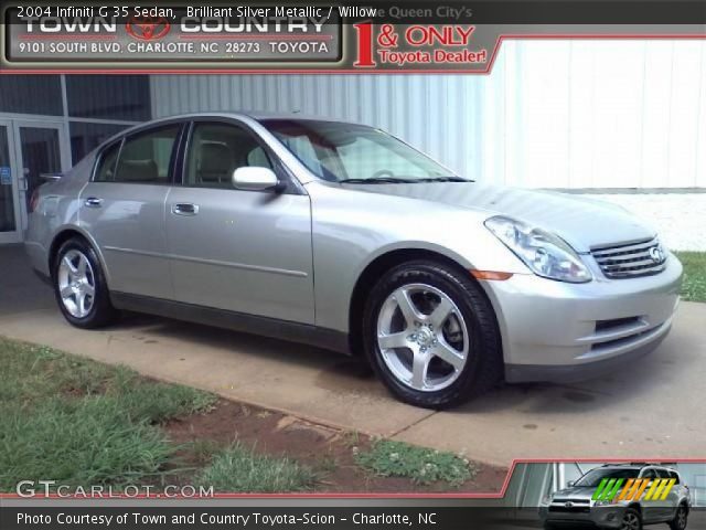 2004 Infiniti G 35 Sedan in Brilliant Silver Metallic