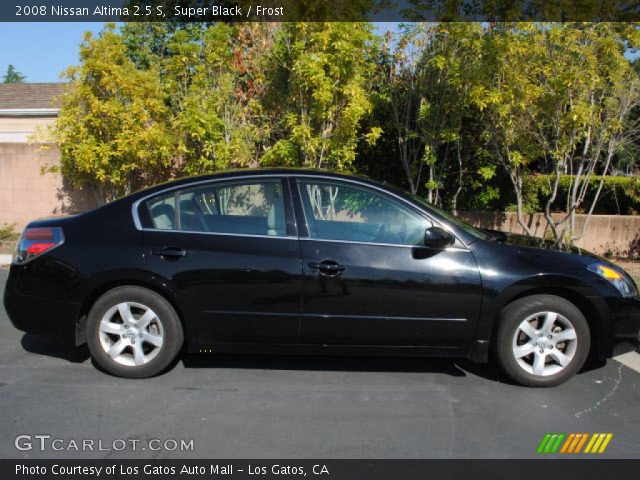 2008 Nissan Altima 2.5 S in Super Black