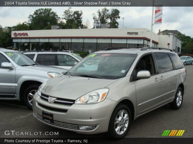 2004 Toyota Sienna XLE Limited AWD in Silver Shadow Pearl