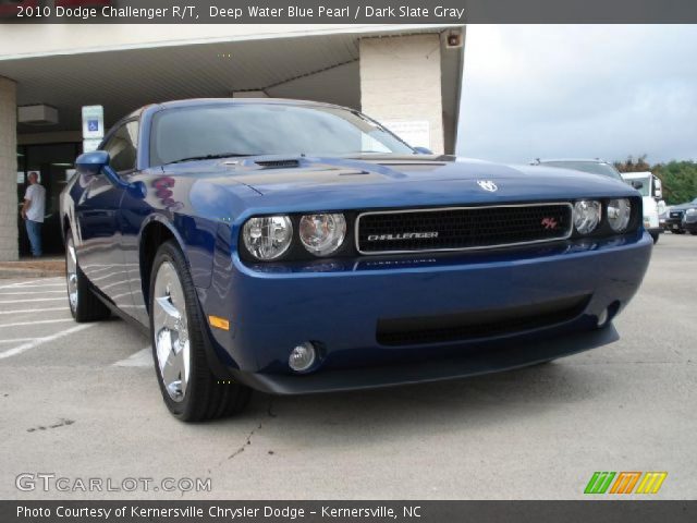 2010 Dodge Challenger R/T in Deep Water Blue Pearl