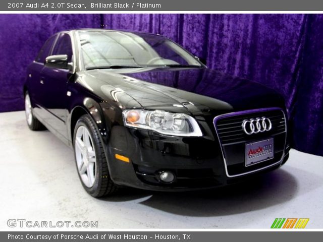 2007 Audi A4 2.0T Sedan in Brilliant Black