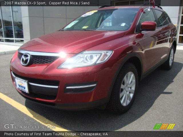 2007 Mazda CX-9 Sport in Copper Red Mica