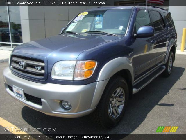 2004 Toyota Sequoia SR5 4x4 in Blue Marlin Pearl