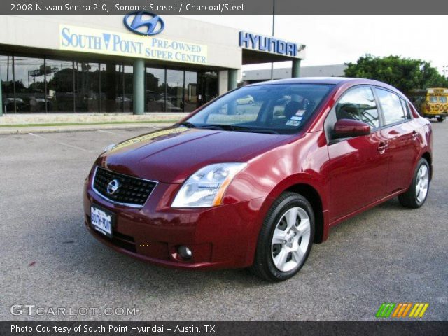 2008 Nissan Sentra 2.0 in Sonoma Sunset