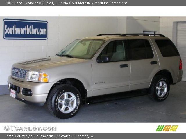 2004 Ford Explorer XLT 4x4 in Pueblo Gold Metallic