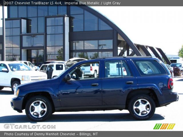 2007 Chevrolet TrailBlazer LS 4x4 in Imperial Blue Metallic