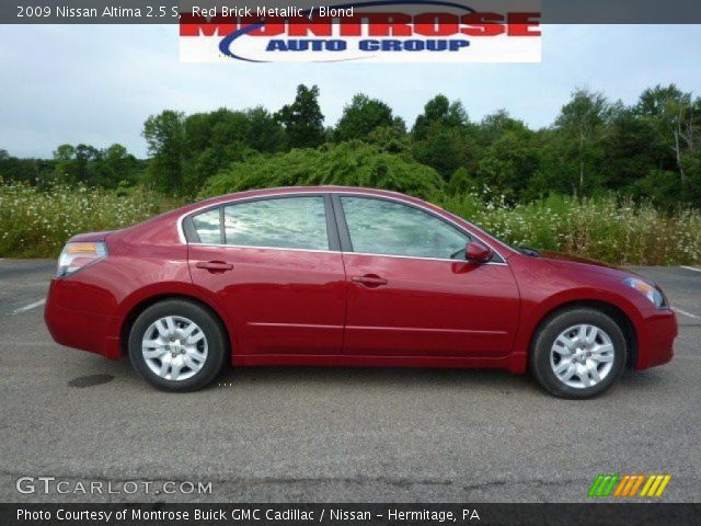 2009 Nissan Altima 2.5 S in Red Brick Metallic