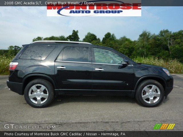 2008 GMC Acadia SLT in Carbon Black Metallic