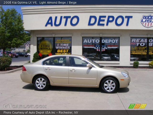 2008 Kia Optima LX V6 in Light Almond Beige
