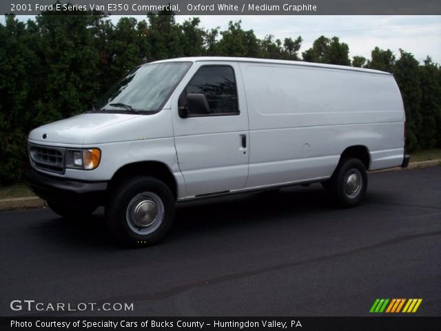 2001 Ford E Series Van E350 Commercial in Oxford White