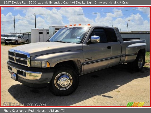 1997 Dodge Ram 3500 Laramie Extended Cab 4x4 Dually in Light Driftwood Metallic