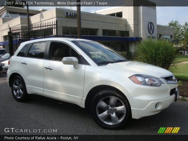 2007 Acura RDX Technology in White Diamond Pearl