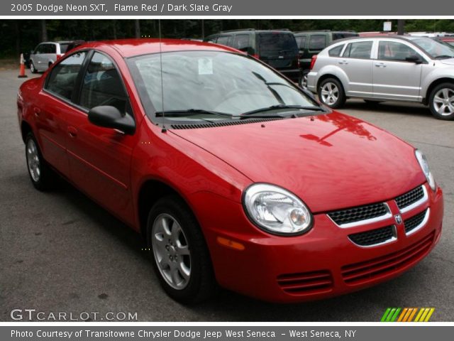 2005 Dodge Neon SXT in Flame Red
