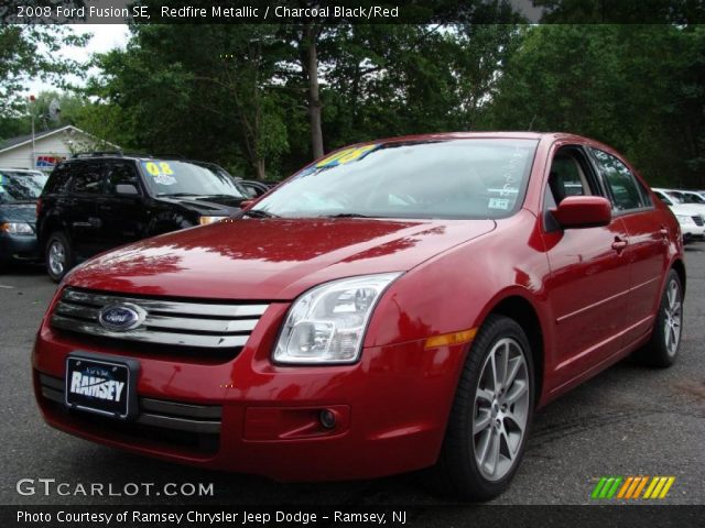 2008 Ford Fusion SE in Redfire Metallic