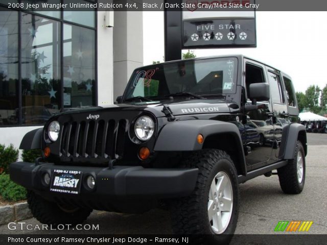 2008 Jeep Wrangler Unlimited Rubicon 4x4 in Black
