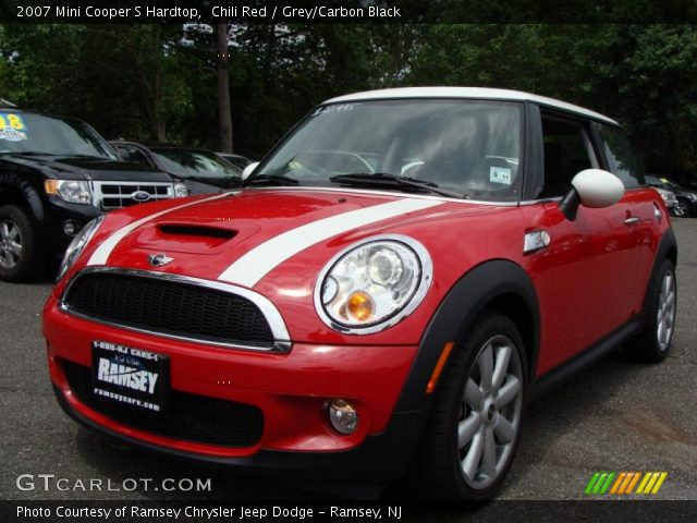 2007 Mini Cooper S Hardtop in Chili Red