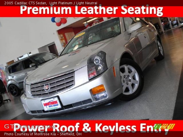 2005 Cadillac CTS Sedan in Light Platinum