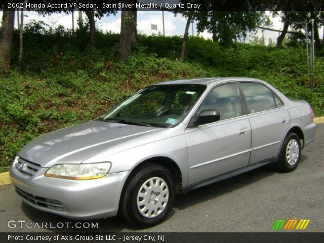 2002 Honda Accord VP Sedan in Satin Silver Metallic