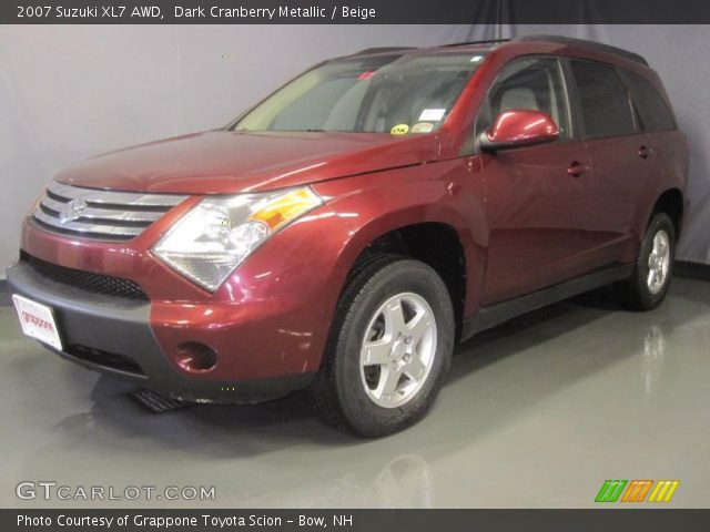 2007 Suzuki XL7 AWD in Dark Cranberry Metallic