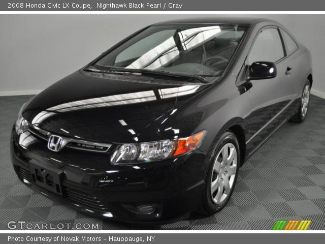 2008 Honda Civic LX Coupe in Nighthawk Black Pearl