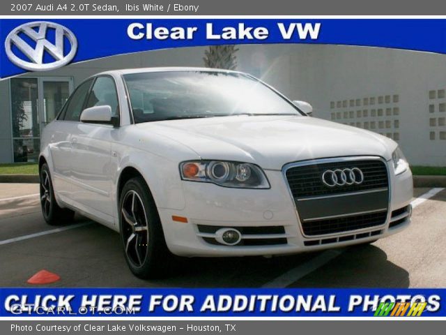 2007 Audi A4 2.0T Sedan in Ibis White
