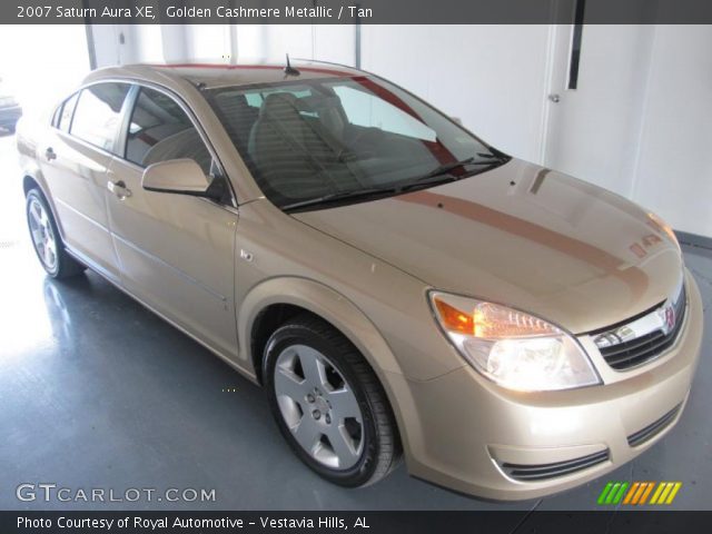 2007 Saturn Aura XE in Golden Cashmere Metallic