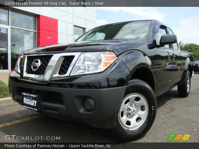 2009 Nissan Frontier XE King Cab in Super Black