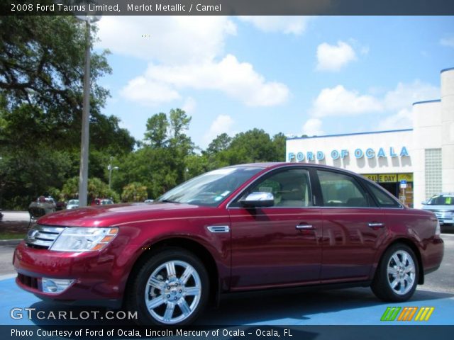 2008 Ford Taurus Limited in Merlot Metallic