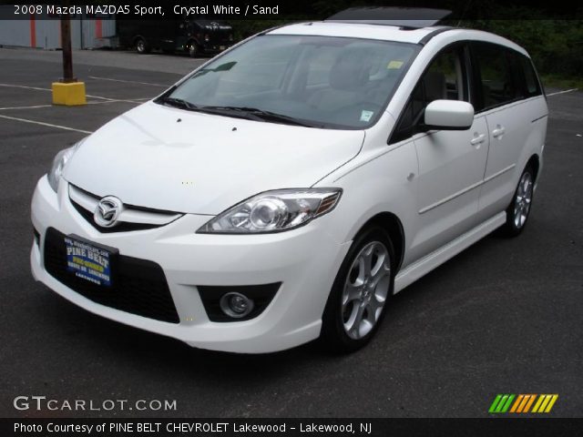 2008 Mazda MAZDA5 Sport in Crystal White