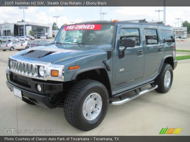 2005 Hummer H2 SUV in Stealth Gray Metallic