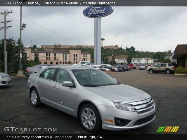 2010 Ford Fusion SE in Brilliant Silver Metallic