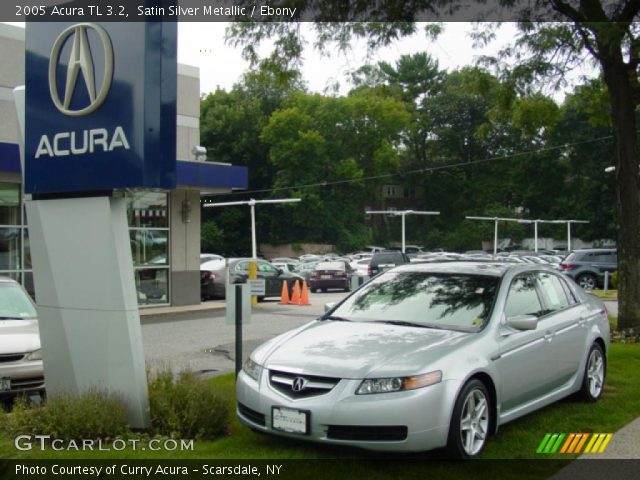 2005 Acura TL 3.2 in Satin Silver Metallic
