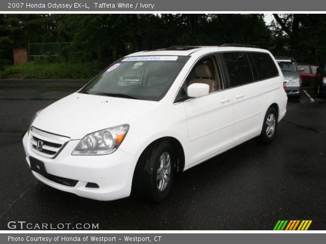 2007 Honda Odyssey EX-L in Taffeta White