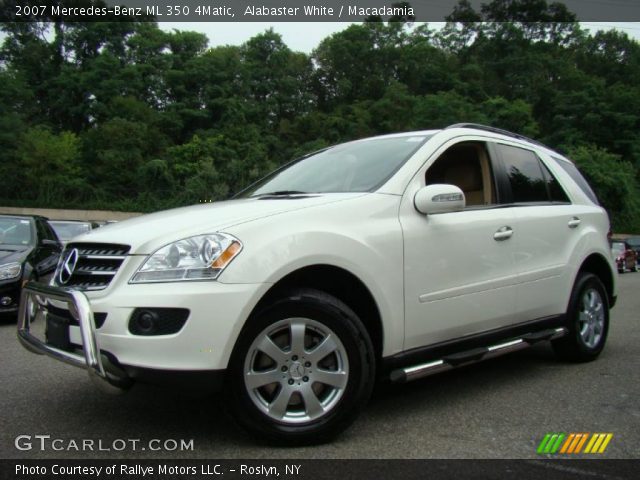 2007 Mercedes-Benz ML 350 4Matic in Alabaster White