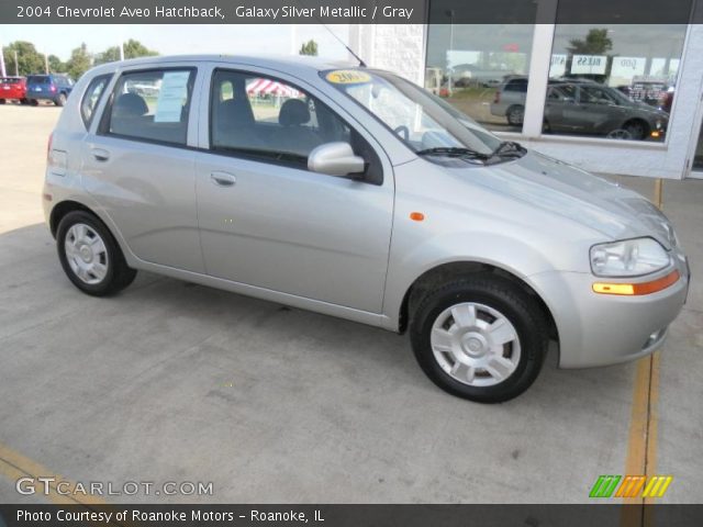 2004 Chevrolet Aveo Hatchback in Galaxy Silver Metallic