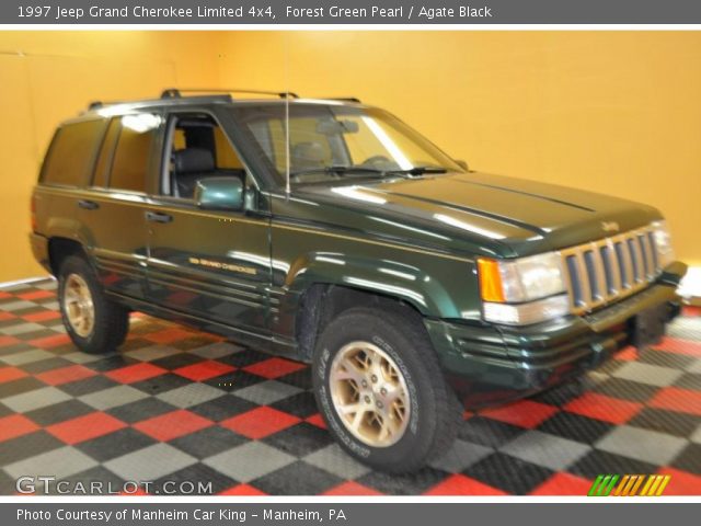 1997 Jeep Grand Cherokee Limited 4x4 in Forest Green Pearl