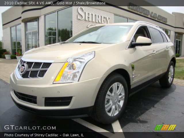 2010 Cadillac SRX 4 V6 AWD in Gold Mist