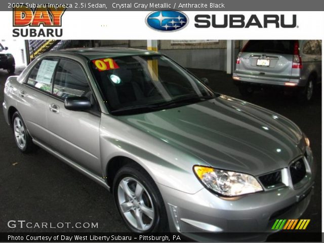 2007 Subaru Impreza 2.5i Sedan in Crystal Gray Metallic