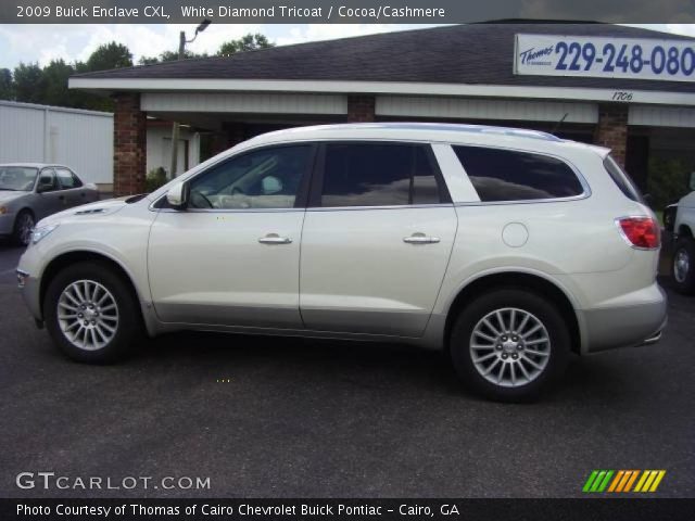 2009 Buick Enclave CXL in White Diamond Tricoat
