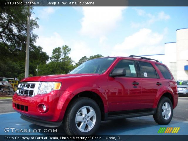 2010 Ford Escape XLT in Sangria Red Metallic