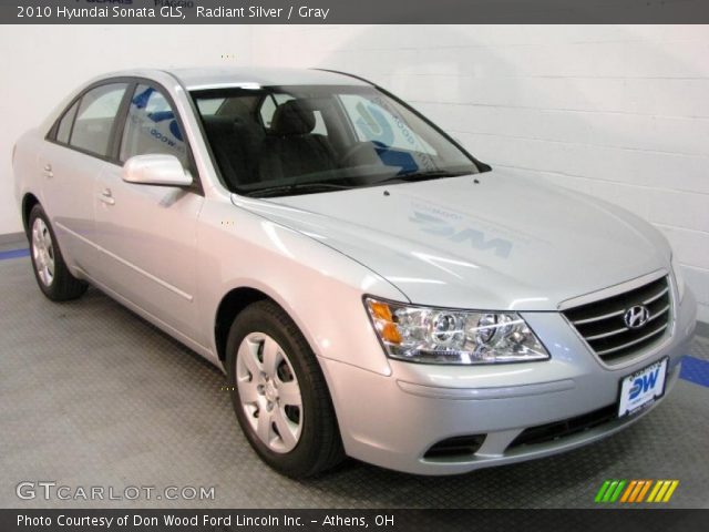 2010 Hyundai Sonata GLS in Radiant Silver