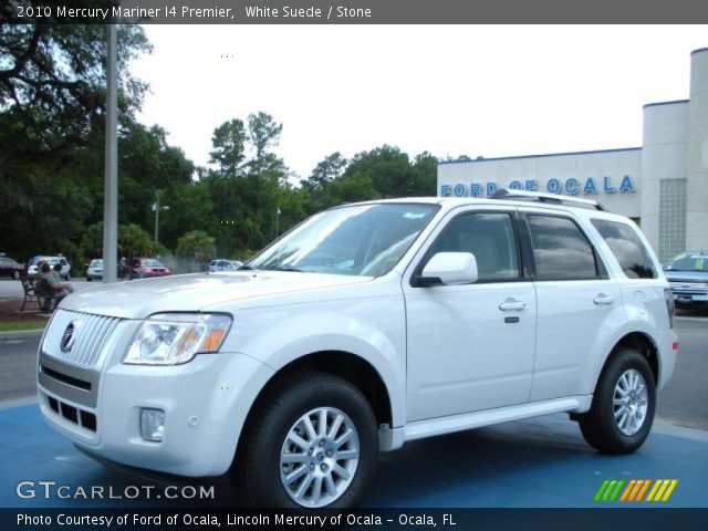 2010 Mercury Mariner I4 Premier in White Suede