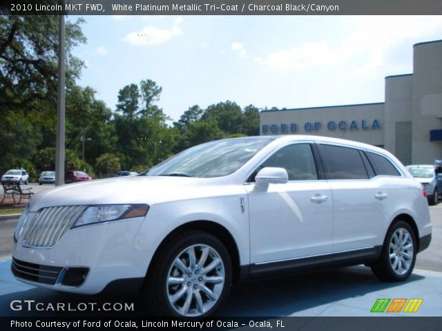 2010 Lincoln MKT FWD in White Platinum Metallic Tri-Coat