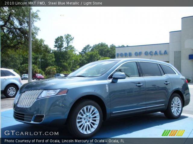 2010 Lincoln MKT FWD in Steel Blue Metallic